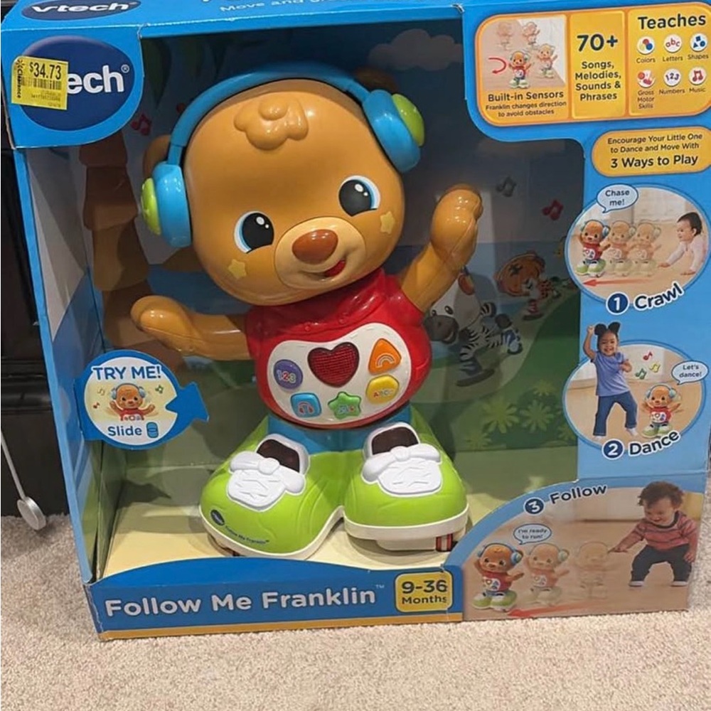 VTech- Follow Me Franklin Interactive Toy -
